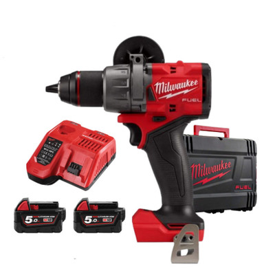 Milwaukee M18 FPD3-502X 18V FUEL Gen 4 Bohrhammer Akku & Ladegerät Set