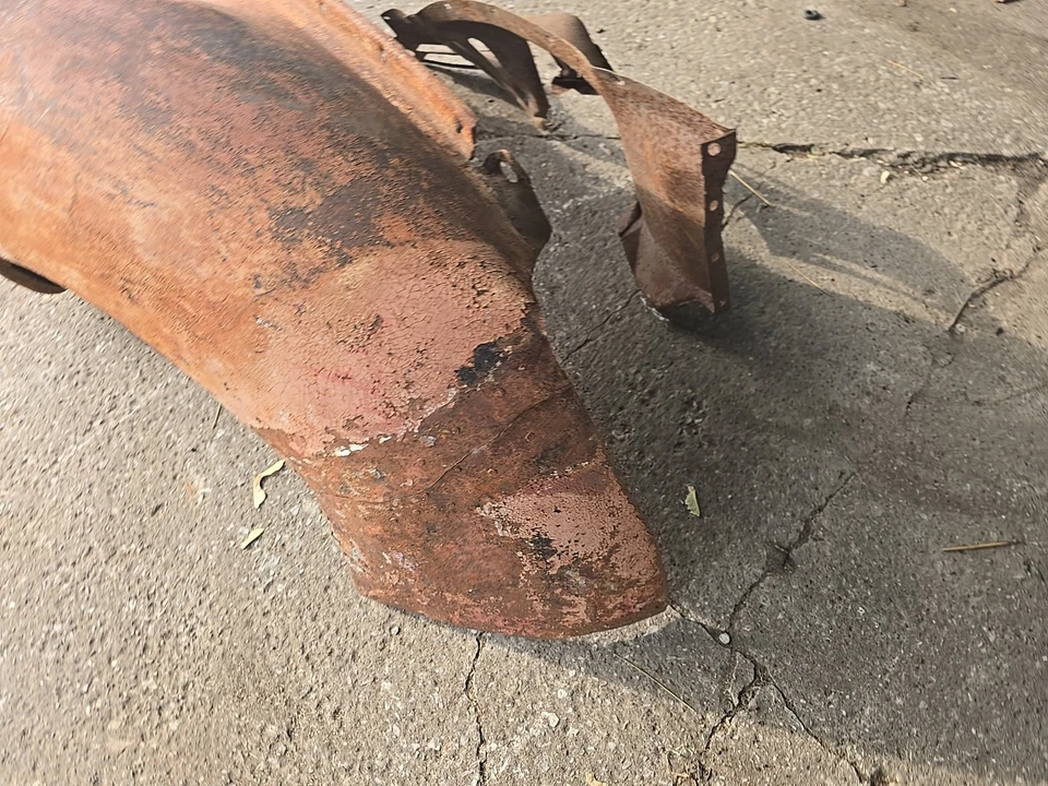 1938 WILLYS OVERLAND КУПЕ СЕДАН ПЕРЕДНЕЕ КРЫЛО LH 38 АВТОМОБИЛЬ ЗАПЧАСТИ ВНУТРЕННЯЯ ПАНЕЛЬ - Изображение 3 из 4