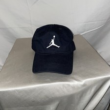 Nike Air Jordan Kids Youth Rise Cap Hat Black One Size Adjustable Strap unisex
