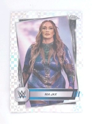 2025 Topps Chrome WWE - Nia Jax - X-FRACTOR