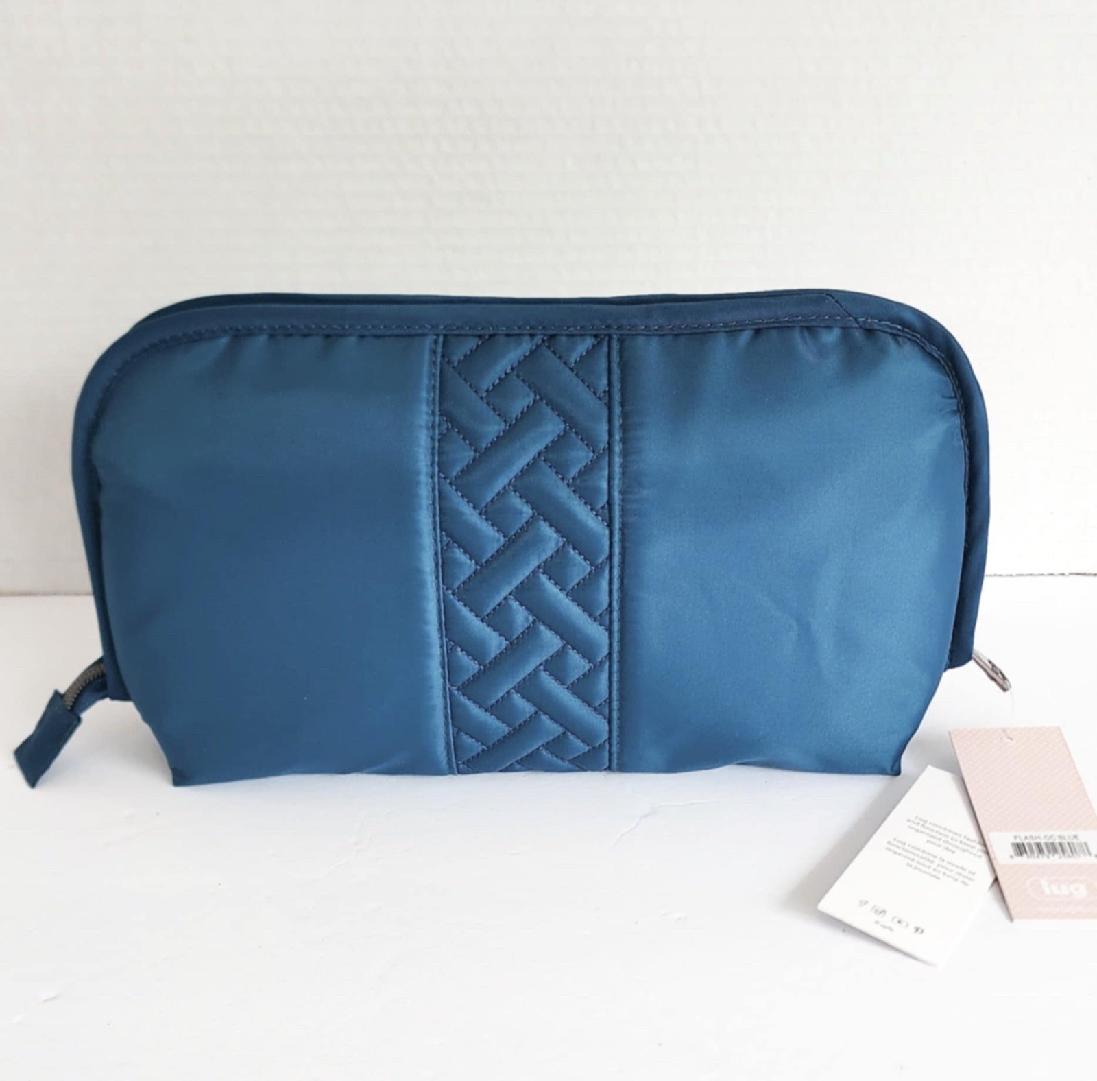 Lug Flash Cosmetic Case NWT Ocean Blue Color