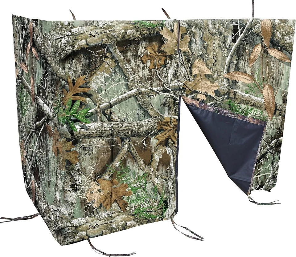 Quick Setup Realtree Edge Camo Treestand Cover - Fits Most Ladder Stands - Image 3 of 4