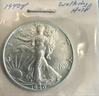 1940 (P) Walking Liberty Half Dollar  90% Silver (1pc)