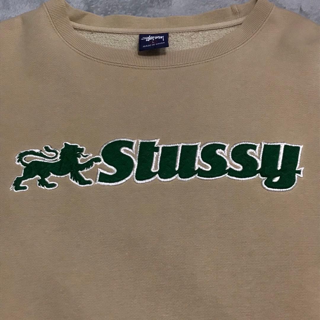 Stussy 90s Vintage Sweatshirt Large Size Authentic Classic Pullover thumbnail 3