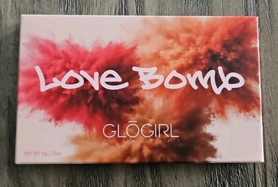 NIB! GLOGIRL Love Bomb Eyeshadow Palette 12 Shades