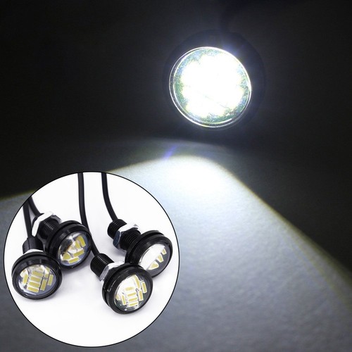 12LED Lamps Blubs Parking Auto ABS Anti-collision White Lights Daytime Running - Picture 19 of 24