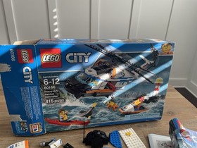 LEGO CITY: Heavy-duty Rescue Helicopter 60166 + Other Sets ? Parts Lot