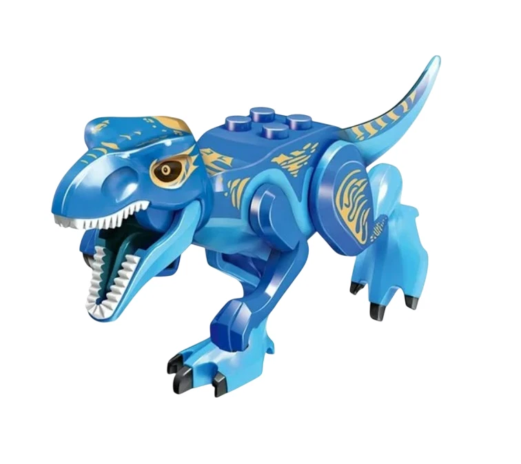 MOC LEGO Jurassic World T-Rex, Velociraptor, Dilophosaurus - BUNDLE AND SAVE! - image 3 of 4