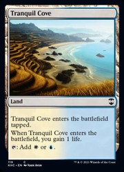 Tranquil Cove #119 Commander: Kaldheim MTG