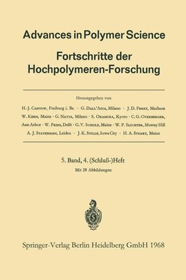 H. -J. Cantow (u. a.) | Advances in Polymer Science | Taschenbuch | Englisch