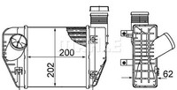 Mahle LadeluftkÜHler LLK TURBO-KÜHLER | CI 423 000S