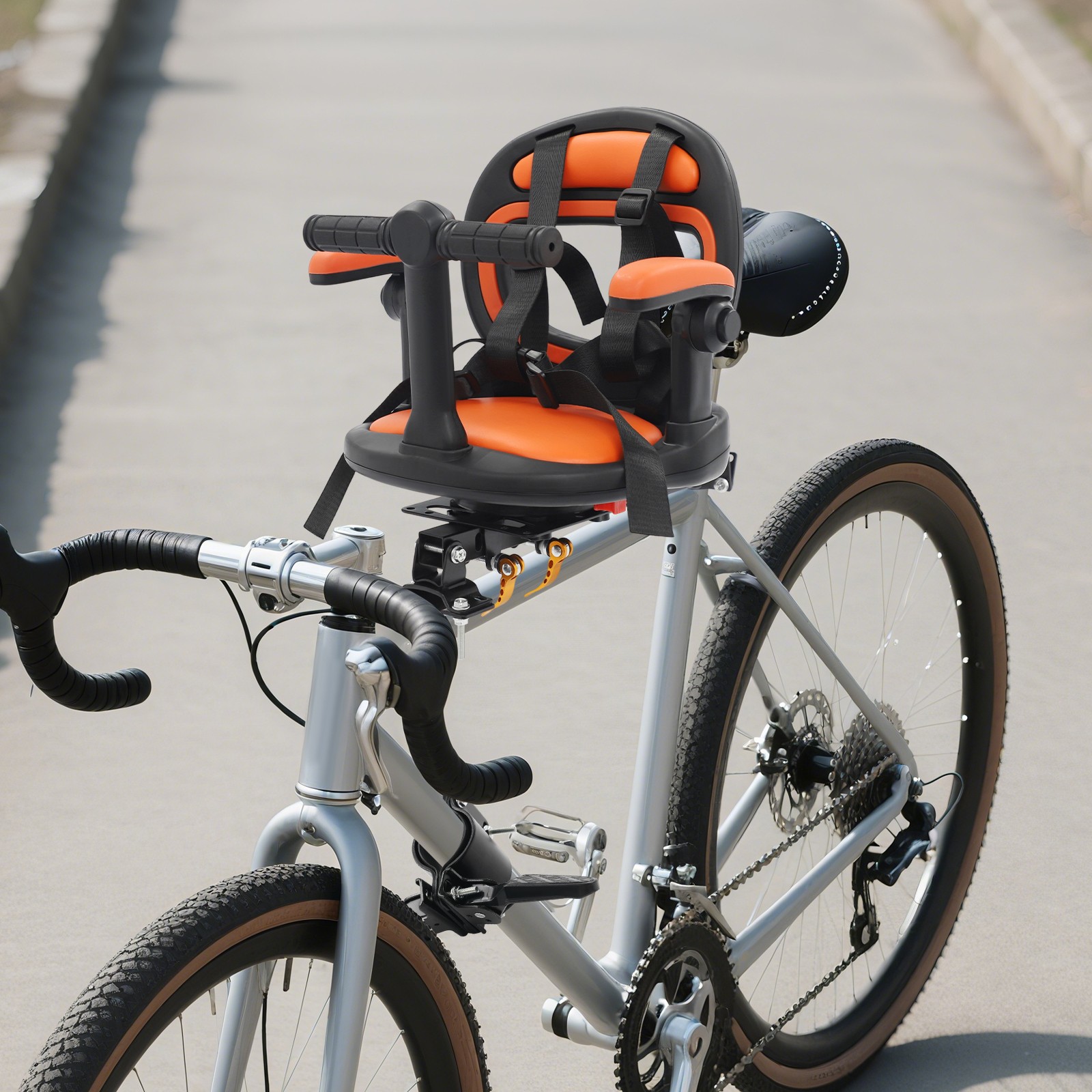 Child Bike Seat Front Bicycle Seat for Children Children's Bicycle Seat 30*29cm