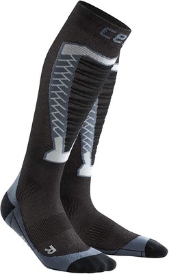 CEP Obstacle Herren Kompressions-Laufsocken, anthrazit