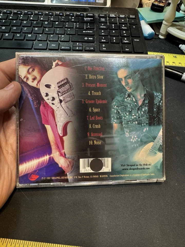 Richie Kotzen & Greg Howe - 1997 "Project" (CD) NO SCRATCHES! - Imagem 2 de 4