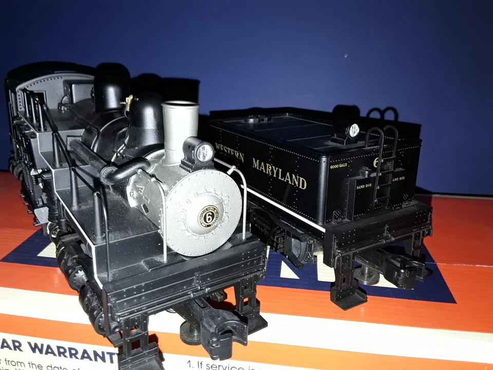 Lionel 6-18023 O Gauge Western Maryland Shay Steam Locomotive #6  EXC/Box - Image 3 of 4