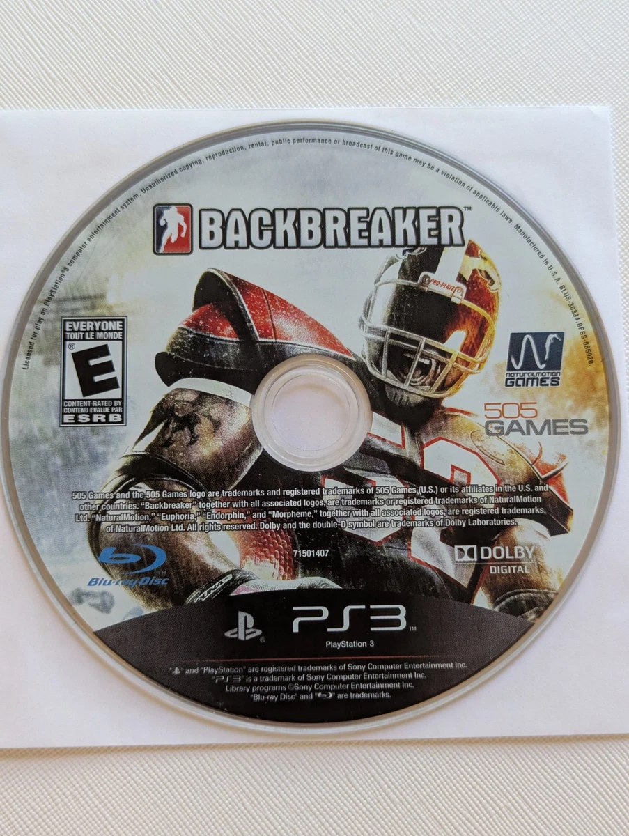 Jeux Vidéo BackBreaker PlayStation 3 (PS3) d'occasion - Easycash