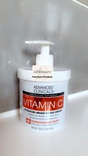 Advanced Clinicals Vitamin C Aufhellende Creme Anti-Aging 454g Original