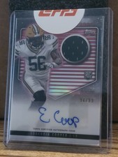 2024 Topps Midnight - /99 Auto/Patch  Edgerrin Cooper (topps sealed)