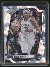 2024 Panini Prizm WNBA #20 Myisha Hines-Allen Ice Prizms