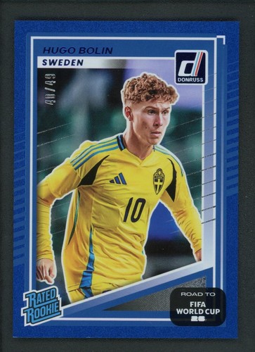 2025-26 Hugo Bolin 40/49 Panini Donruss Road To Fifa World Cup Rookie RC #243