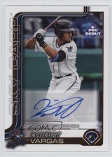 2025 Topps Pro Debut Auto Echedry Vargas #PD-155 Auto 02ss