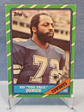 Ed Jones 1986 Topps Ed ''Too Tall ''Jones Dallas Cowboys #132 NFL Football