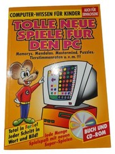 Computer Wissen PC Spiele Kinder Buch CD-ROM Hardcover Technik Lernspiel