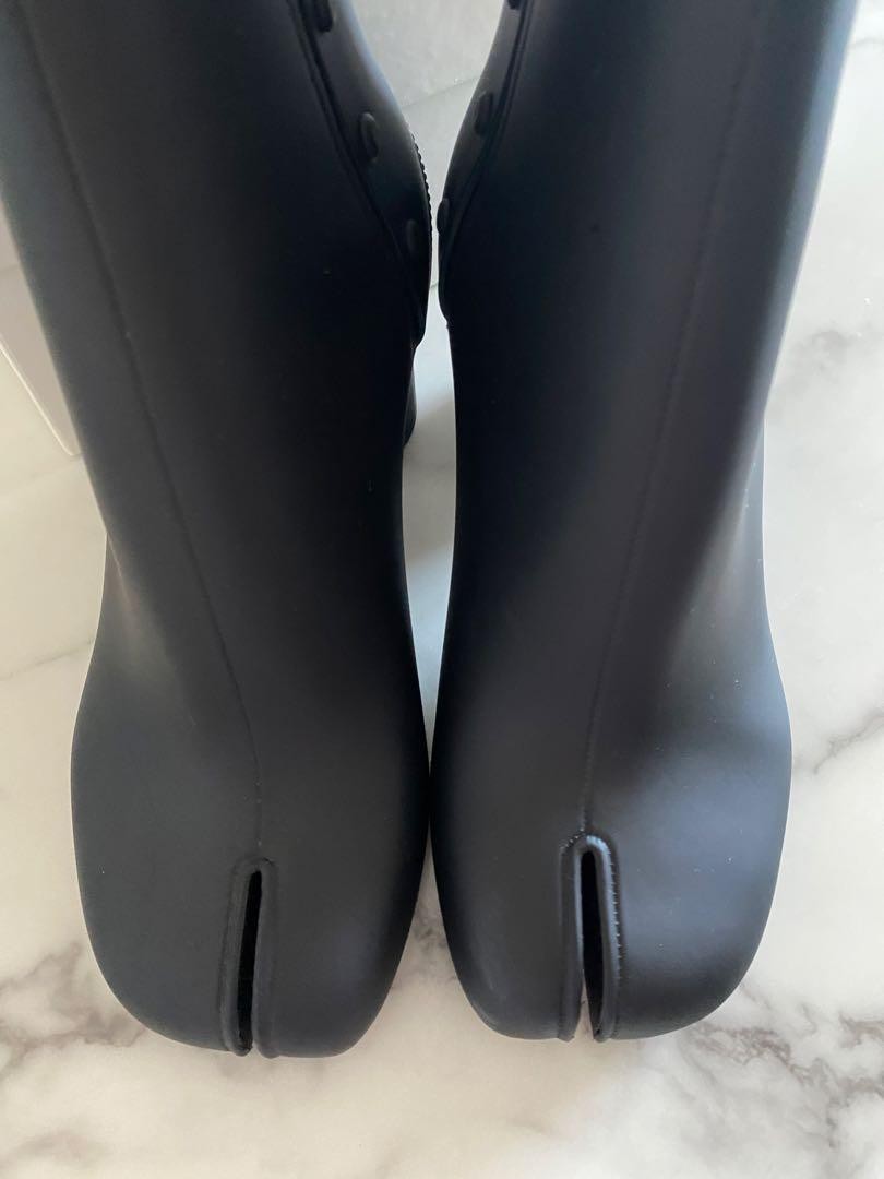 Maison Margiela Rubber material Tabi Heel Boots Shoes Women Size