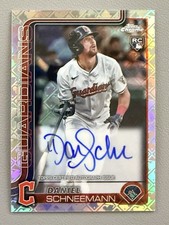 2025 Topps Chrome Logofractor - Rookie Auto Daniel Schneemann #RA-DS (AU, RC)