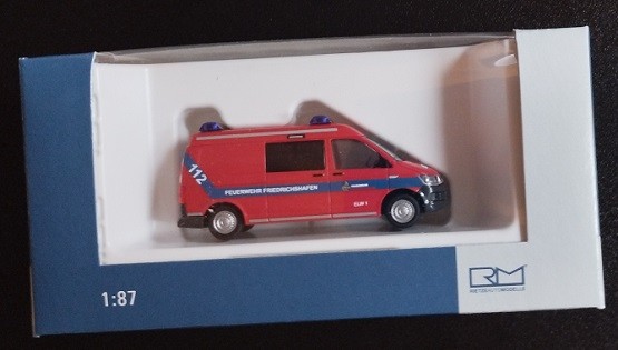 Rietze 53708 - 1/87 Volkswagen T6 FW Friedrichshafen - New