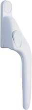 ERA uPVC Cranked Non-Locking Window Handle White - Trade Packaging