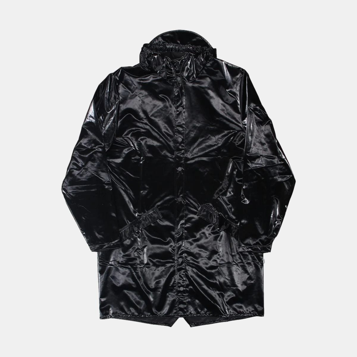 Rains Long Jacket / Size M / Long / Mens / Black / Polyurethane