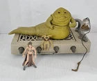 T-167 VINTAGE 80'S KENNER STAR WARS JABBA THE HUTT PLAYSET W/ BONUS LEIA