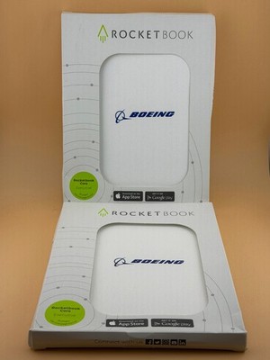 TWO - Rocketbook CORE EXECUTIVE Writing Pads 6''x8.8'' Smart Notebook NEW 