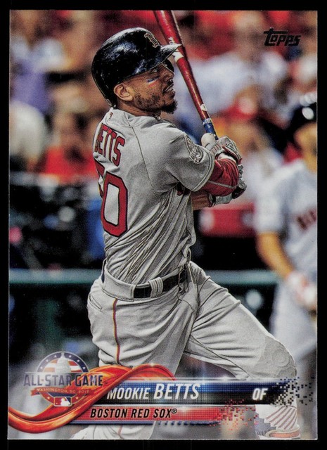 2018 Topps Update Series - All-Star Mookie Betts #US64 Red Sox