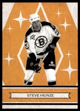 2023-24 UPPER DECK CENTENNIAL BOSTON BRUINS RETRO VARIANT STEVE HEINZE #2