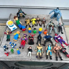 Vintage 1970’s 80’s 90’s Action Figure Batman Play Mobile And Many More. Used.