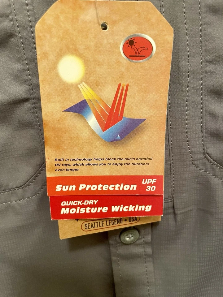 This is a Pacific Trail Camisa Manga Larga con Protección Solar y Tecnología Absorbente de Humedad Foto 3 de 4