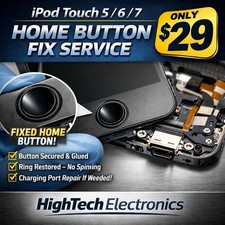 iPod Touch 5 / 6 / 7   Home Button Fix Service