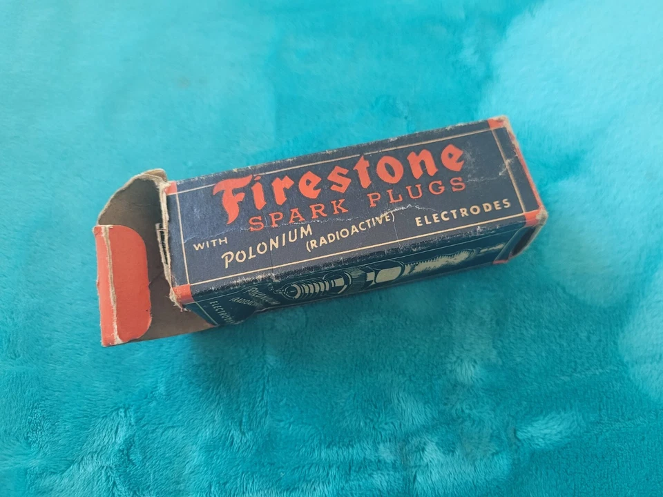 Vintage Spark Plug Lot Firestone Polonium F-120-F Auburn 14 - Изображение 3 из 4