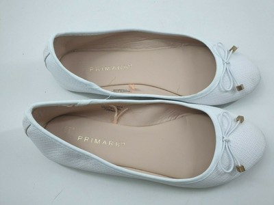 white ballet pumps primark