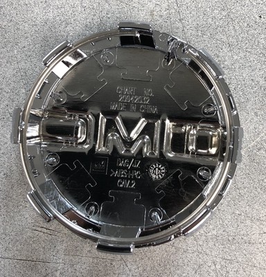 4 Genuine GM Wheel Center Caps Chrome GMC 19301603 for sale online  