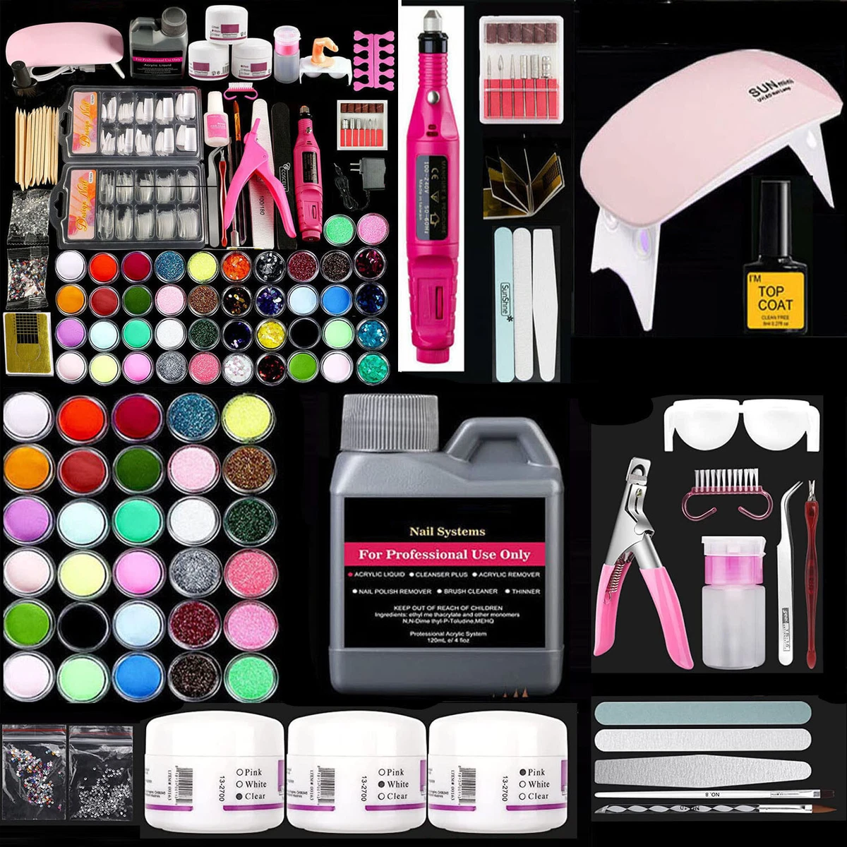 Acrylic nail 2024 kit for beginners