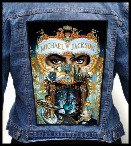 MICHAEL JACKSON - Dangerous --- Backpatch Back Patch