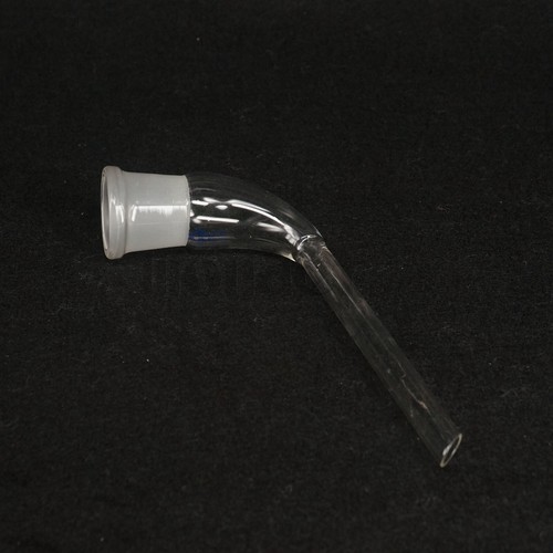 14/23 19/26 24/29 29/32 Joint Distilling Boro Glass Adapter 105° Bend Elbow Tube - Picture 18 of 21