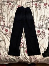 Wonder Nation Boy  s Navy Chino Straight Leg Dress Pant Sz 14R