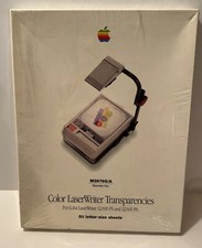 Apple Color LaserWriter Projector Transparencies New Vtg 90s Geek Sealed Supply