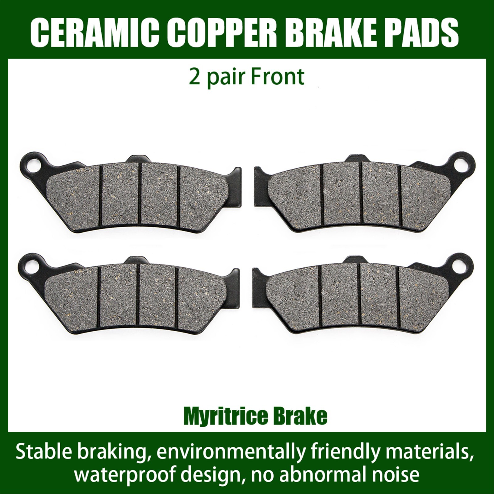 Myritrice Fit For BMW Front Rear Brake Pads G650 G650GS F650GS F650CS