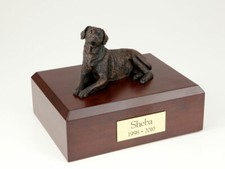 Labrador Bronze Figurine Dog Pet Cremation Urn Avail in 3 Diff. Colors  4 Sizes