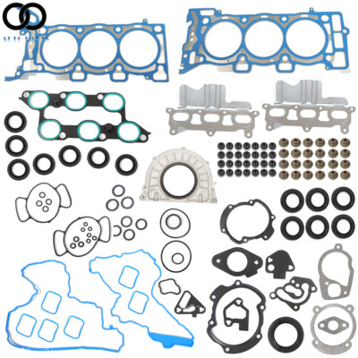 Full Gasket Set Head Bolts For 09-16 Buick Enclave Chevrolet Tranverse GMC 3.6L